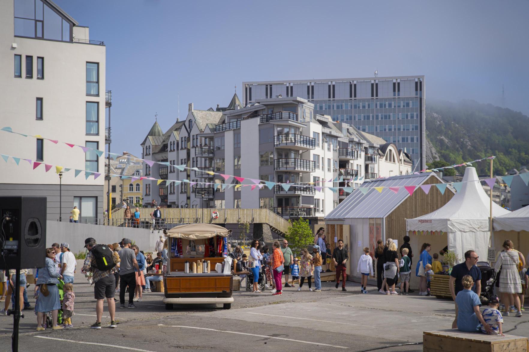 Folkeliv på Kulturhavna
