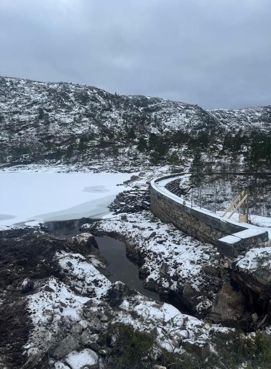 nedtappa vatn og dam - Klikk for stort bilete