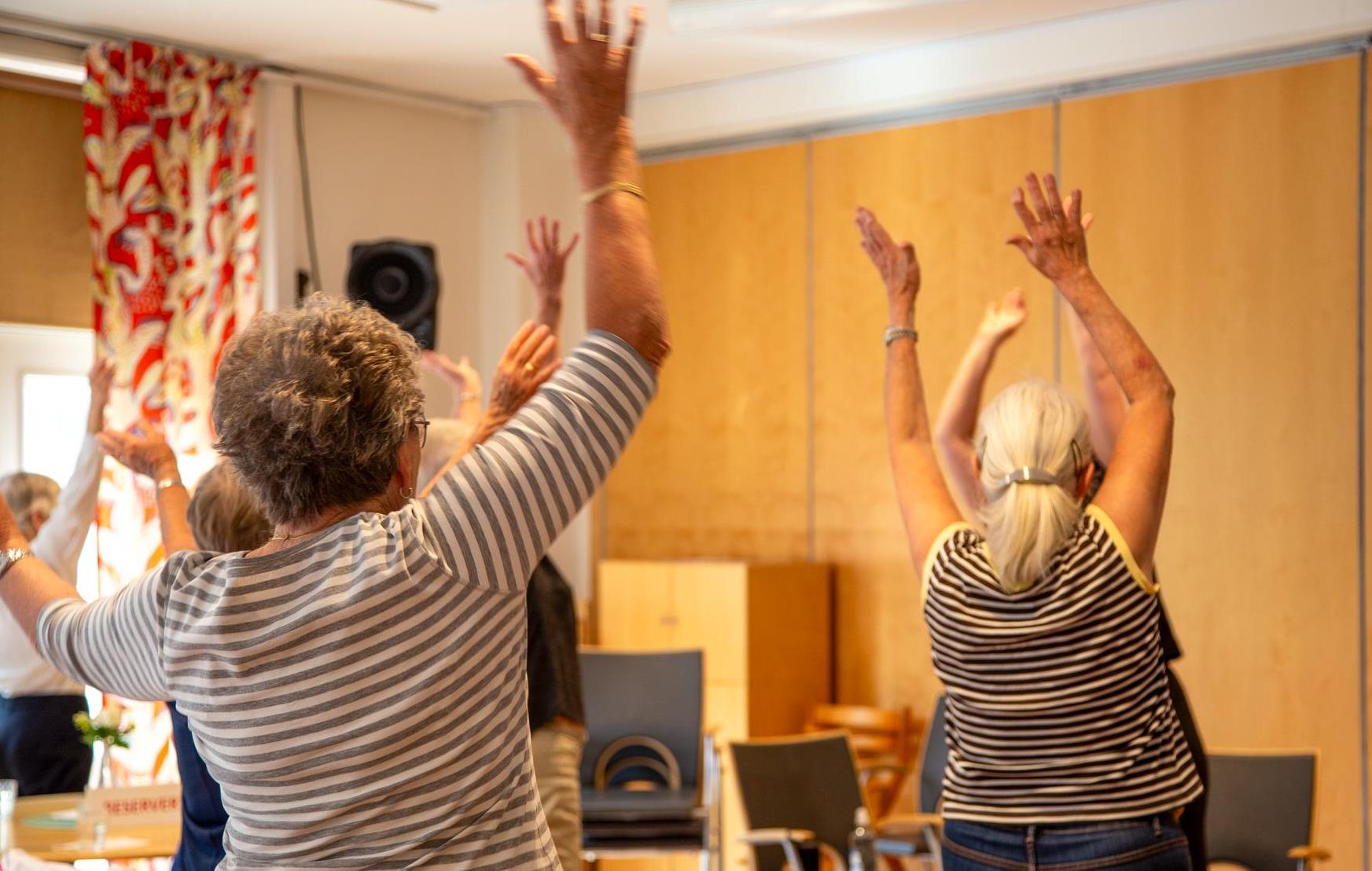 Trim på Spjelkavik seniorsenter